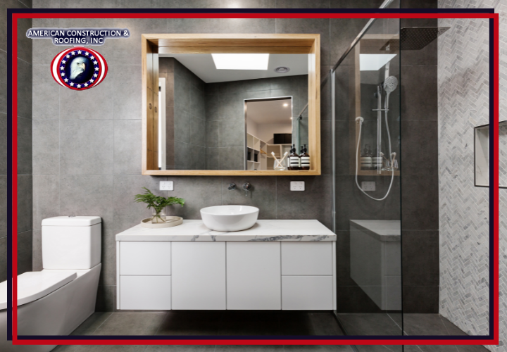 Modern Bathroom Design with American Construction & Roofing